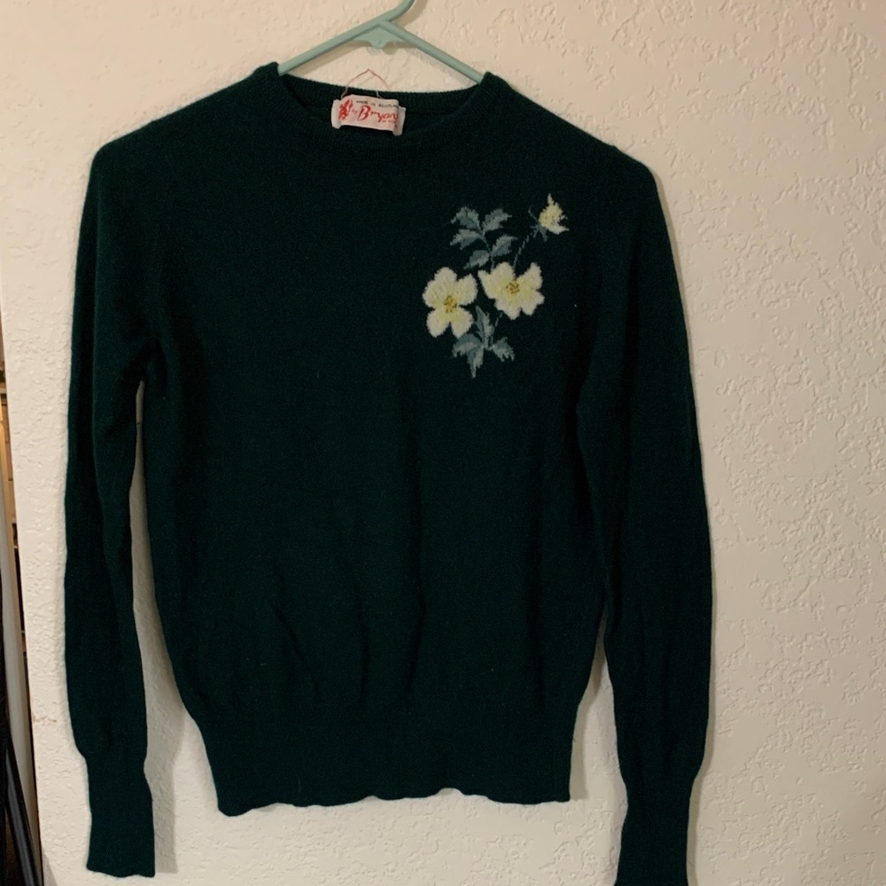 100% cashmere vintage sweater